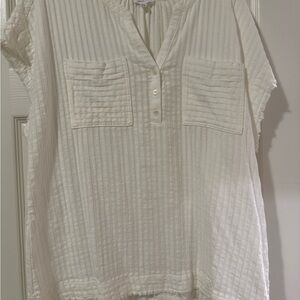 Westbound Cream Blouse XL